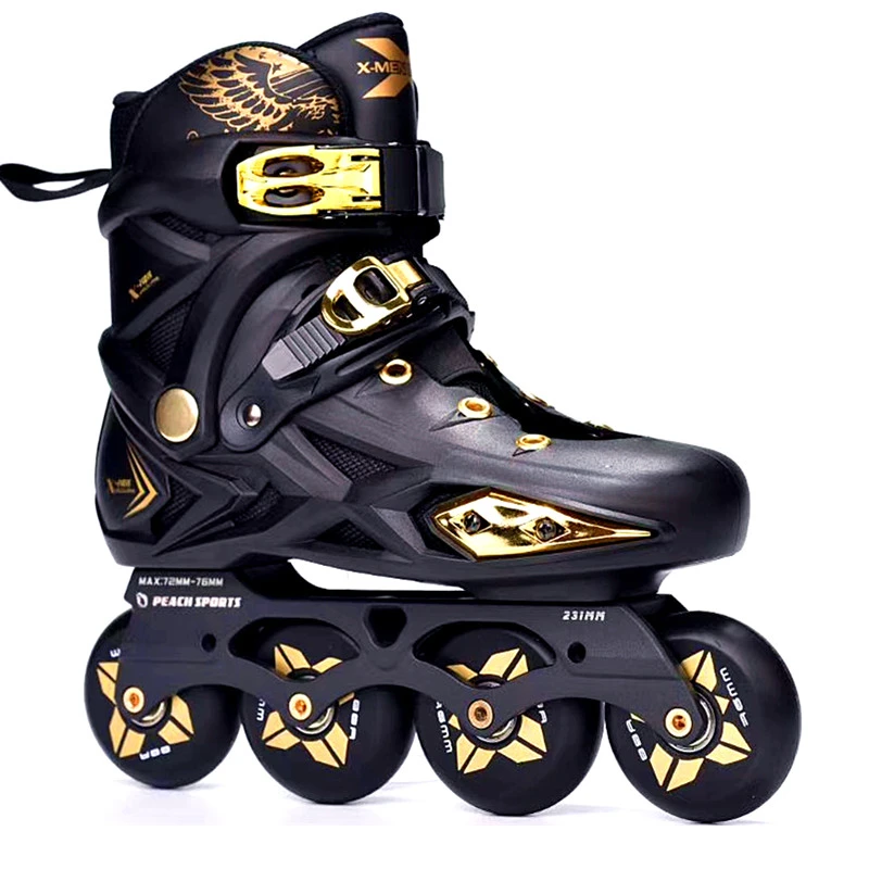 Original X-MAN Slalom Inline Roller Skates Adult Child Roller Skating Shoes Slid FSK Urban Fitness Street Free Skating Patines