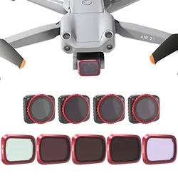 Drone Filter For DJI Mavic Air 2S Set UV CPL NDPL8 15 32 64 1000 Neutral Density Polar Adjustable 2-5 6-9 Kit Accessories