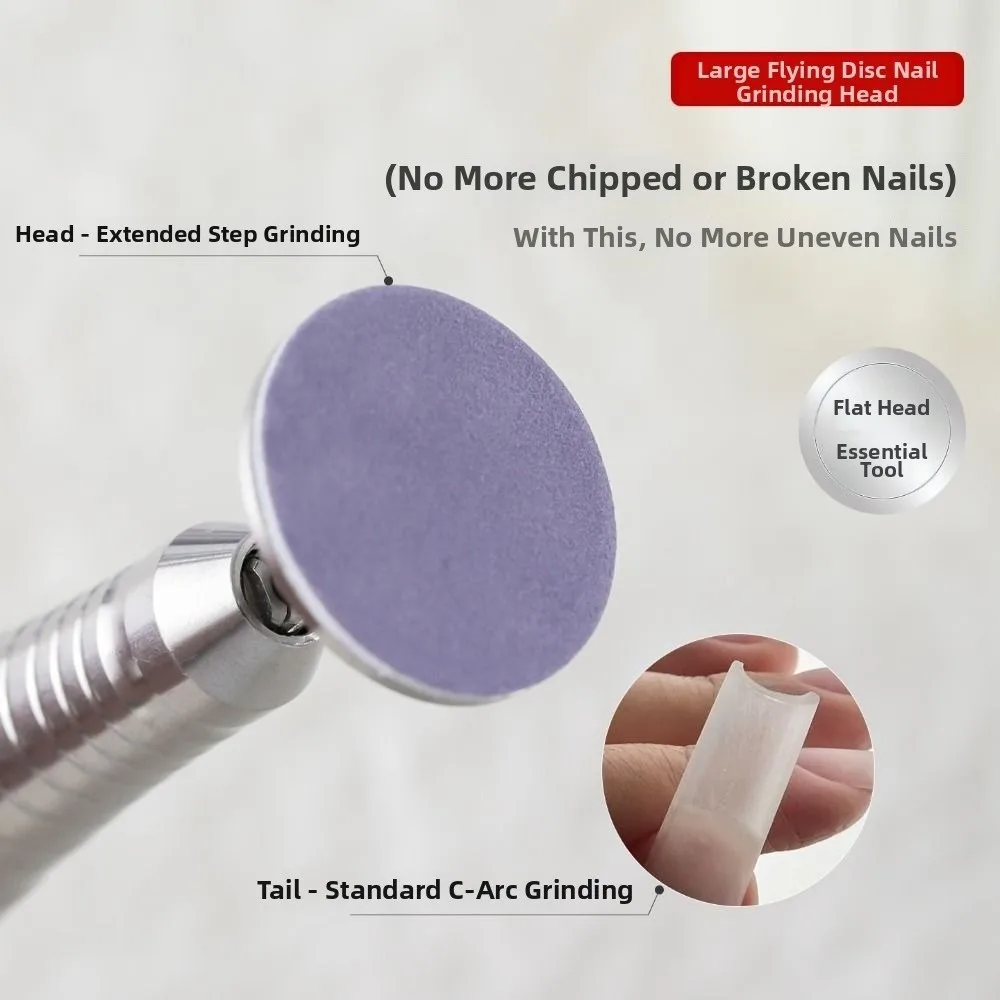 Self-Adhesive Replaceable Buffing Disc 25mm For Remove Dead Skin Calluse Nail Pedicure Polish Accessories Professional