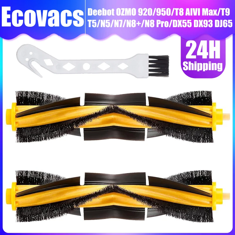 อะไหล่แปรงหลักสำหรับ Ecovacs deebot ozmo 920 950 T8 aivi MAX T9 T5 N8 N7 + DX55 N8 Pro เครื่องดูดฝุ่น DJ65 DX93