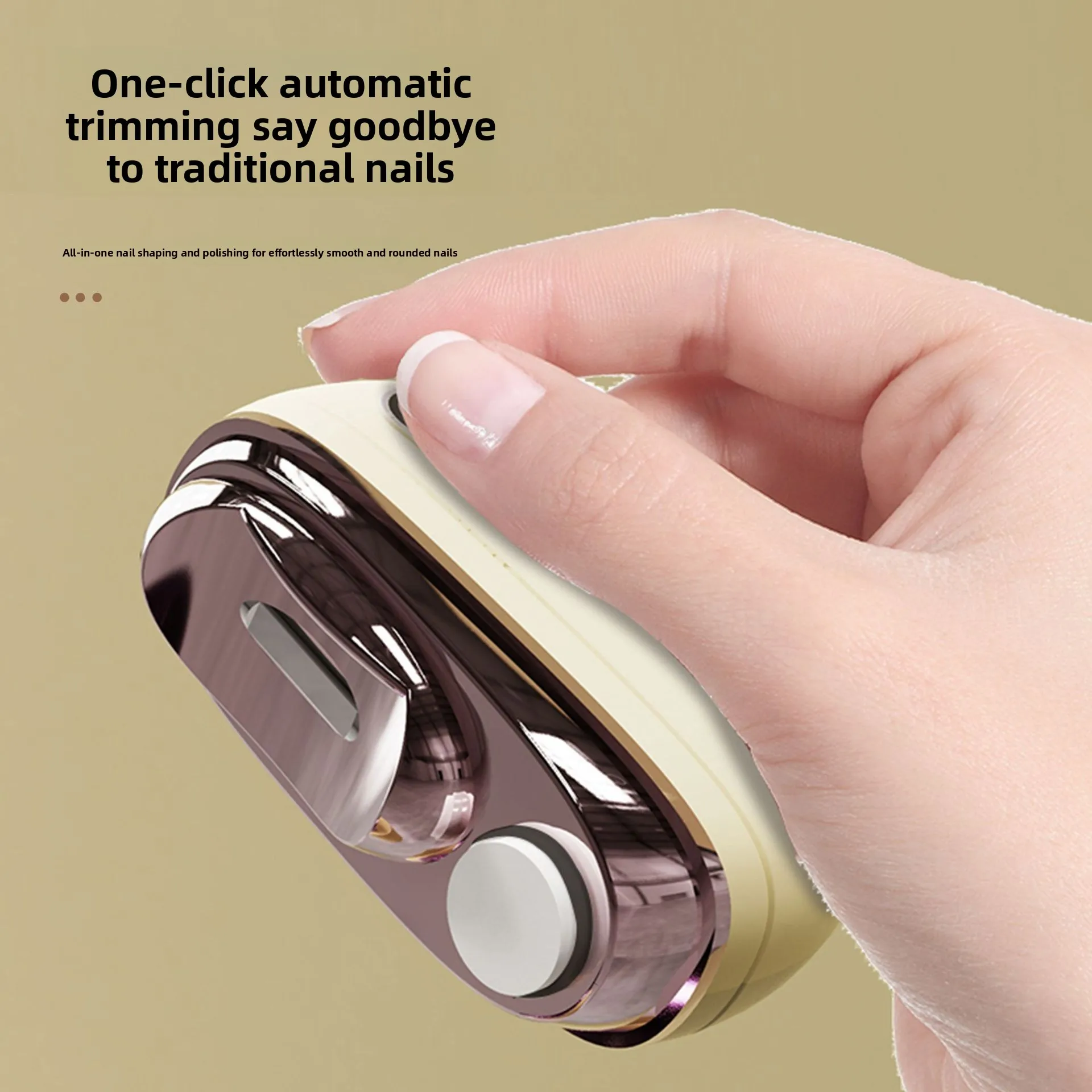 Electric Nail Clipper Automatic Nail Sharpening Children's Adult Multifunctional Electric Manicure