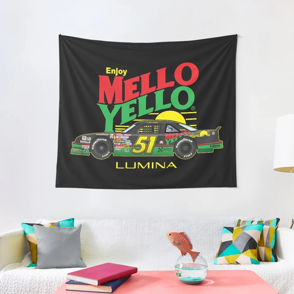 #51 Mello Yello Cole Trickle Days of Thunder Illustration Tapestry Room Decorator Room Ornaments Decoration Bedroom Tapestry