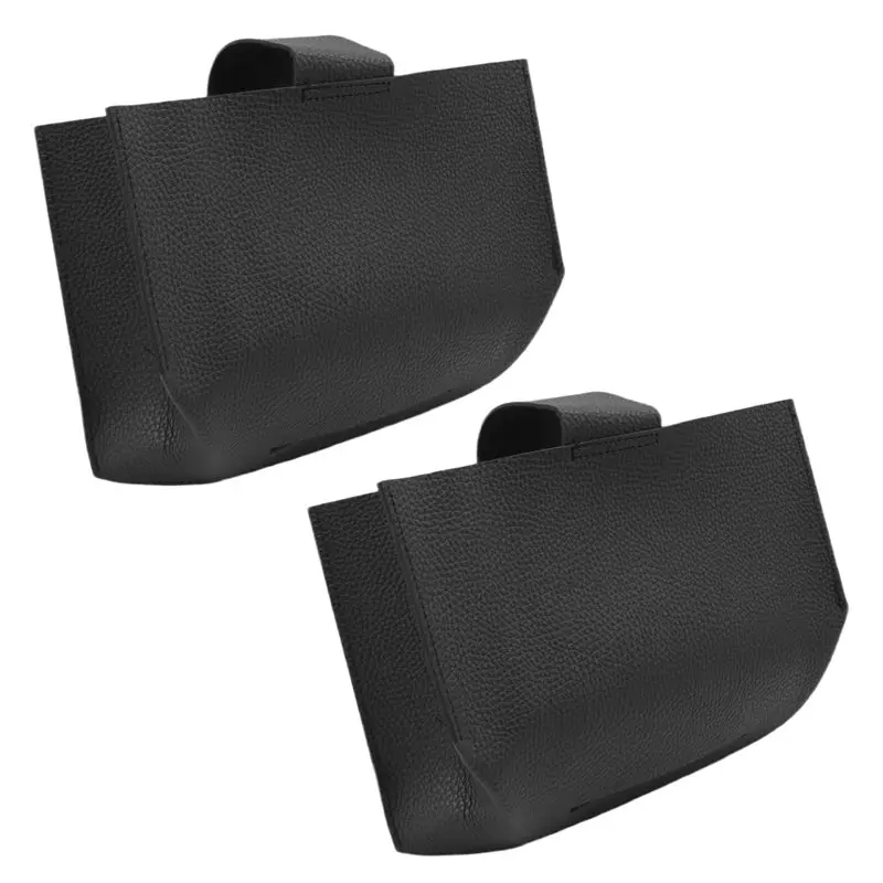 

AB51 Tissue Box Cover Holder Compatible With Paper Hand Towels,Leather Paper Towel Dispenser For Tabletop,Bathroom,Car,Office