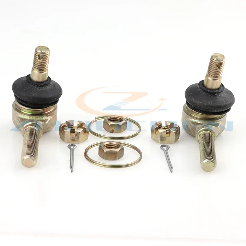 

1 пара наконечников рулевой тяги M10 с левой и правой резьбой, подходят для Yamaha Banshee WARRIOR YFB YFM Raptor 250 350 400, детали для квадроциклов