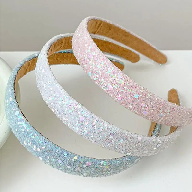 

Non-slip Sequin Headband Fashionable Versatile Hair Accessories Hair Bands Girls Daily Hair Accessories