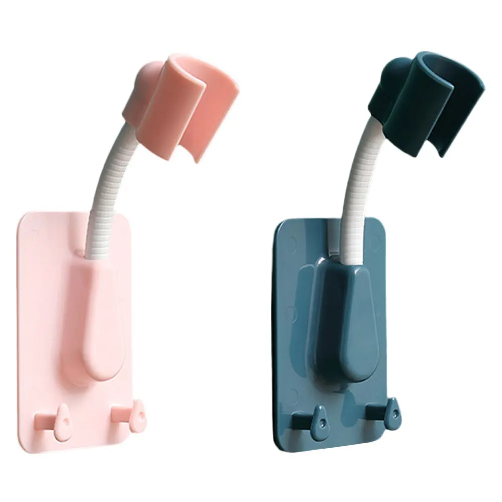 

2 Pcs Shower Head Holder Durable Anti Rust Adjustable Bracket Suitable for Bathroom Accessories Sprinkler Rack Stable Design