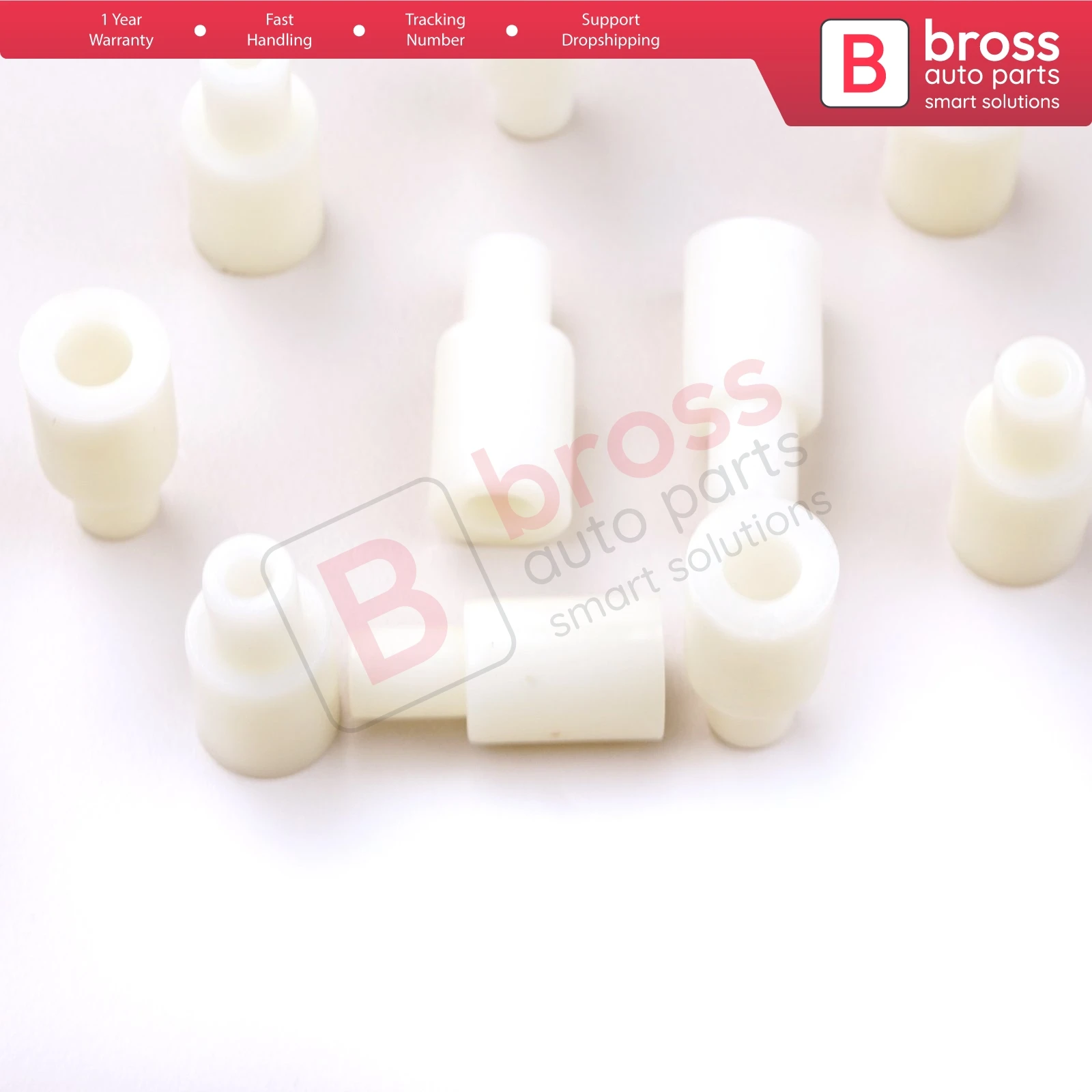 Bross Auto Parts BCP021 10 Pieces Cable End Rope Dowel for Window Regulator Winder Mechanism Type BCP021 Fast Handling