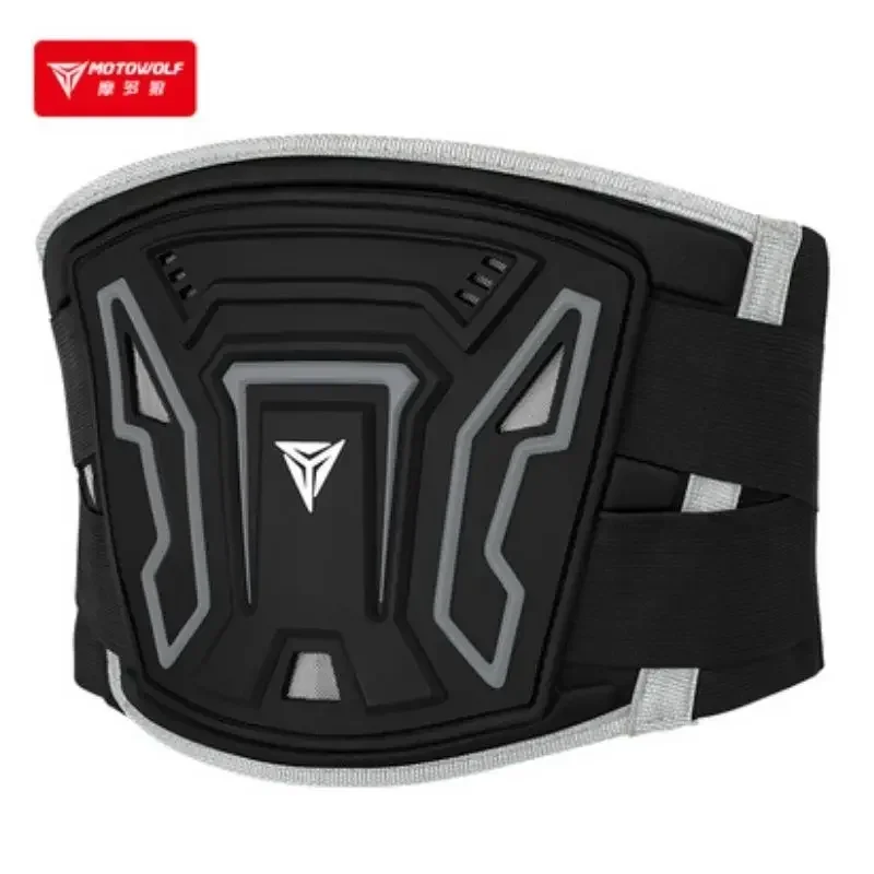 Motowolf Motorcycle Waist Protector Biker Touring Kidney Belt Breathable Cycling Waist Belt Adjustable Sport Waist Guard Unisex