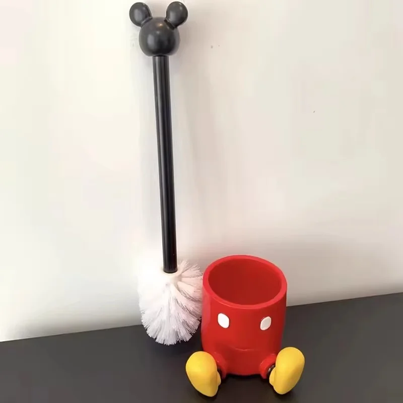 Miniso Mickey Cleaning Brush Sanitary Toilet Toilet Toilet Household Cartoon Creative Household Items Mickey  Pen Holder Gift