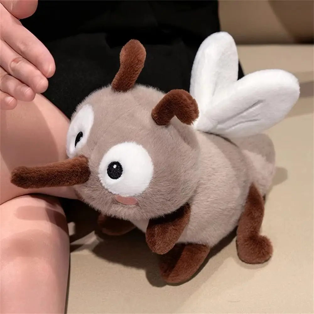 

Cute Mosquito Plush Toys Collection Creative Insect Pendants Doll 20cm/25cm Embroidery Mosquito Plush Pendant Christmas Gift