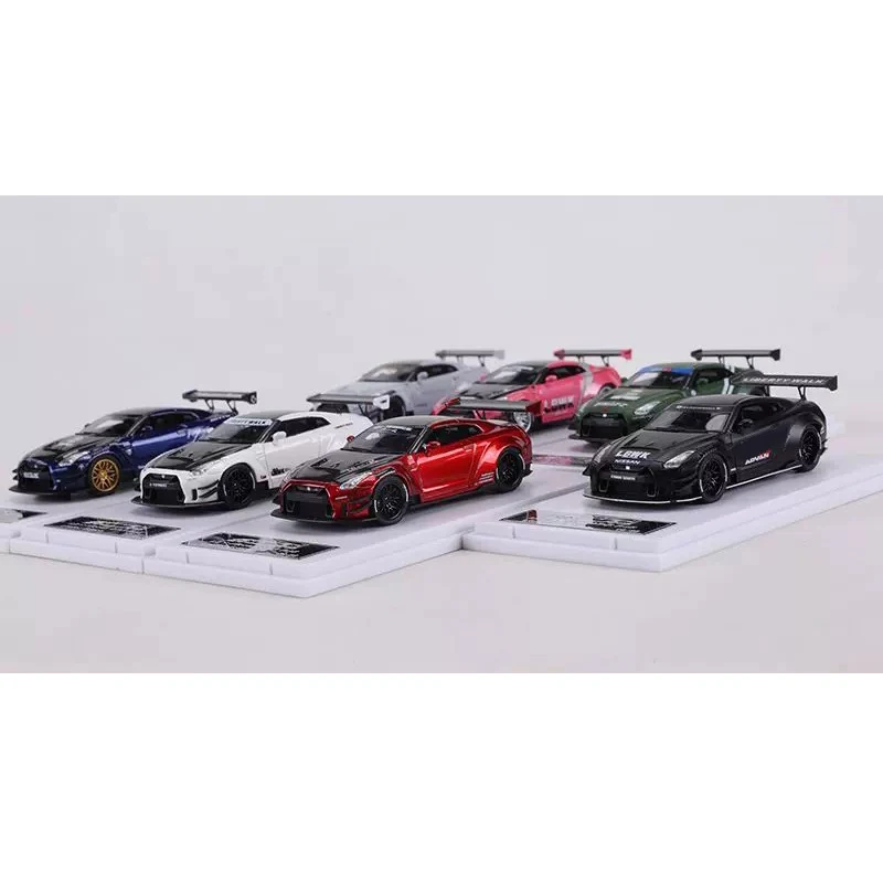 RR MODEL Diecast 1:64 Scale Resin GT-R R35 Car Model Toys Gifts Collection Adult Souvenir Decoration Static Display