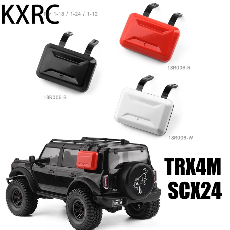 

Simulation Car Shell Side Window Bag Tool Box for 1/18 1/24 RC Crawler Car Traxxas TRX4M Defender SCX24 Bronco Chevrolet Parts