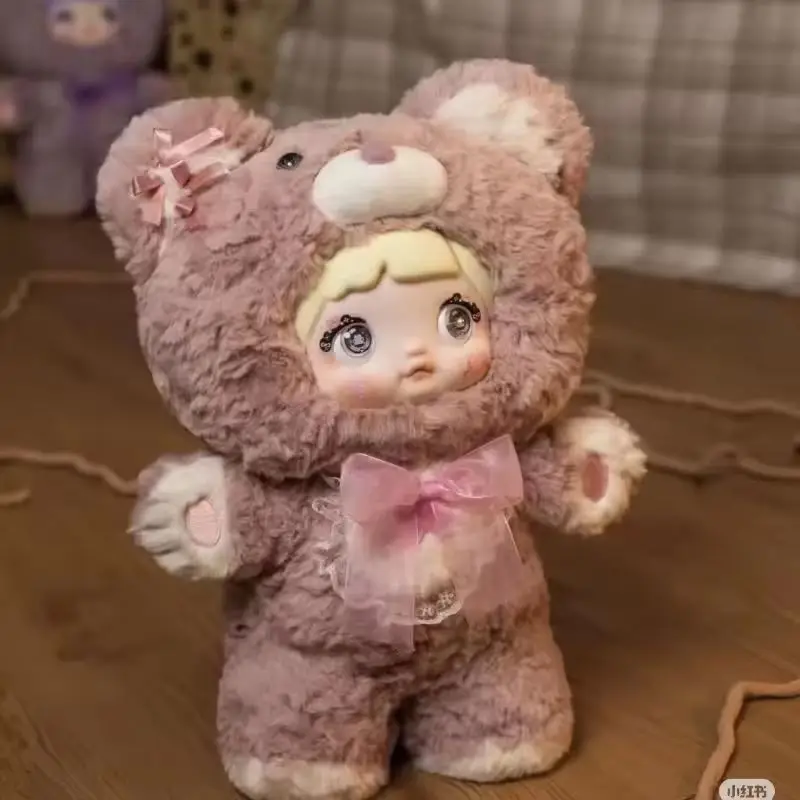 Nommi 400% Blind Box Nommi Goodnight Bear Series Vinyl Cute Doll Mystery Box Room Decoration Collection Christmas Kid Toy Gift