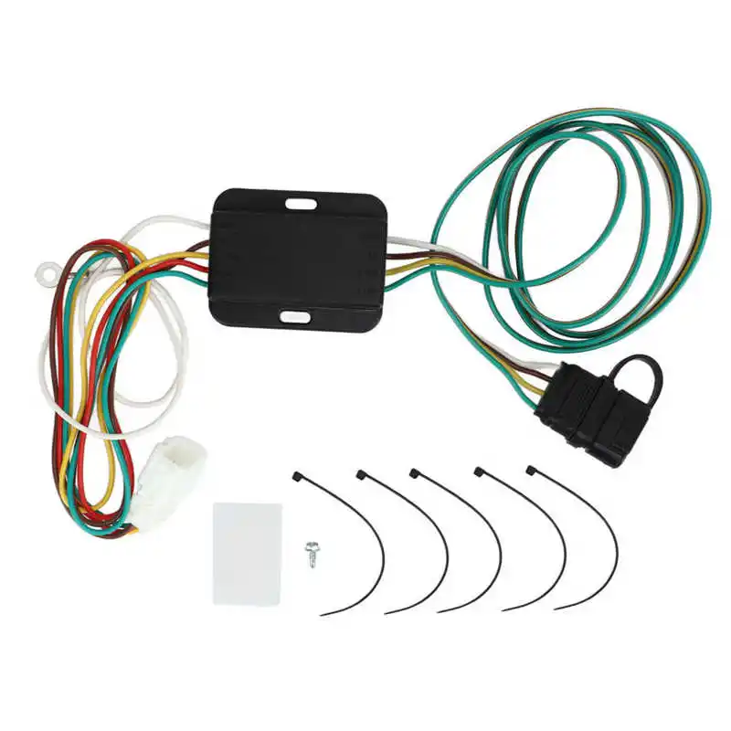 4 Pin Trailer Wiring Harness Adapter Safe Connection 55106 Wearproof Long Lasting for Honda CR-V 2007-2011