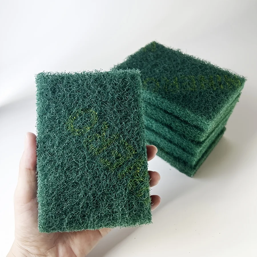 

6-piece Set: Sandpaper Scrubbing Pad, Stainless Steel Brushed Rust Removal Cloth, Kitchen Cookware Degreasing