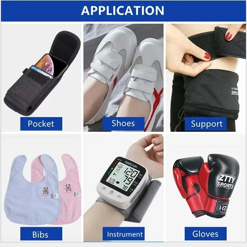 5 متر/زوج هوك حلقة الشريط غير لاصق هوك وحلقة الخياطة السحابة الشريط النايلون النسيج الشريط السحري للخياطة اكسسوارات DIY بها بنفسك 20/25/3