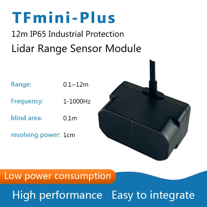 وحدة استشعار مكتشف المدى TFmini/TFmini Plus Lidar نقطة واحدة تتراوح لطائرة Raspberry Pi Pixhawk Drone FZ3000 FZ3065