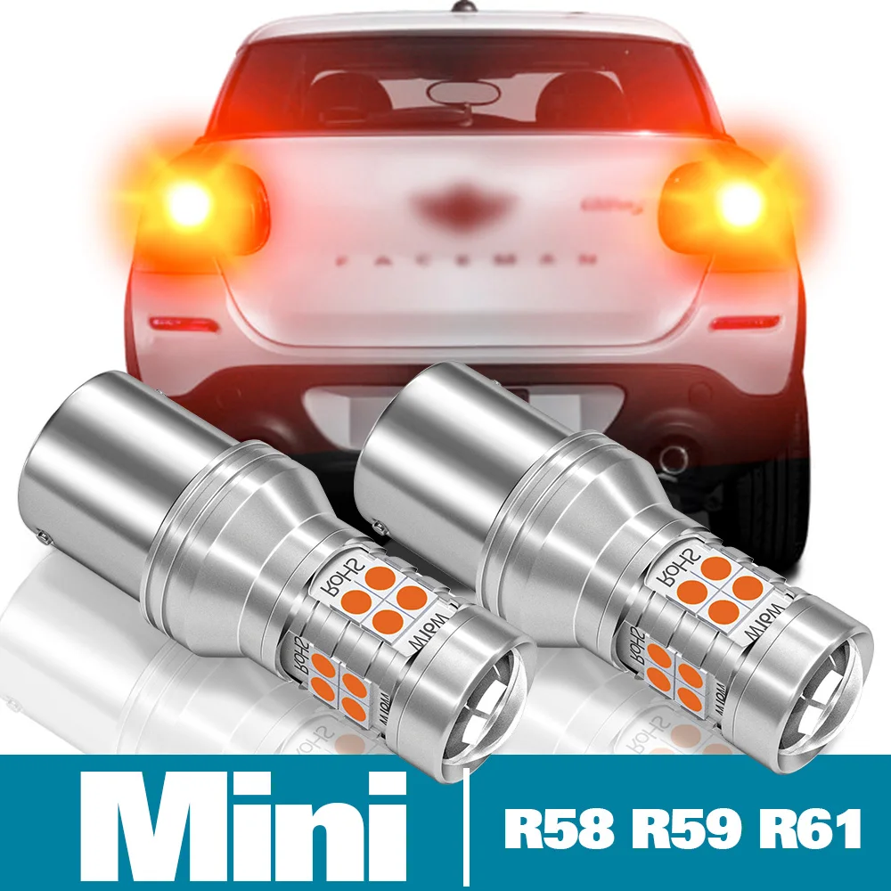 

2pcs LED Brake Light For Mini Cooper Coupe R58 Paceman R61 Roadster R59 Accessories 2011 2012 2013 2014 2015 2016