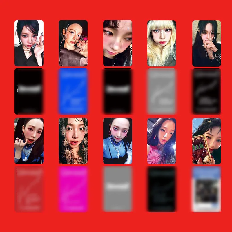 Kpop Idol æ Armageddon Album Photocards KARINA GISELLE WINTER NINGNING photo card