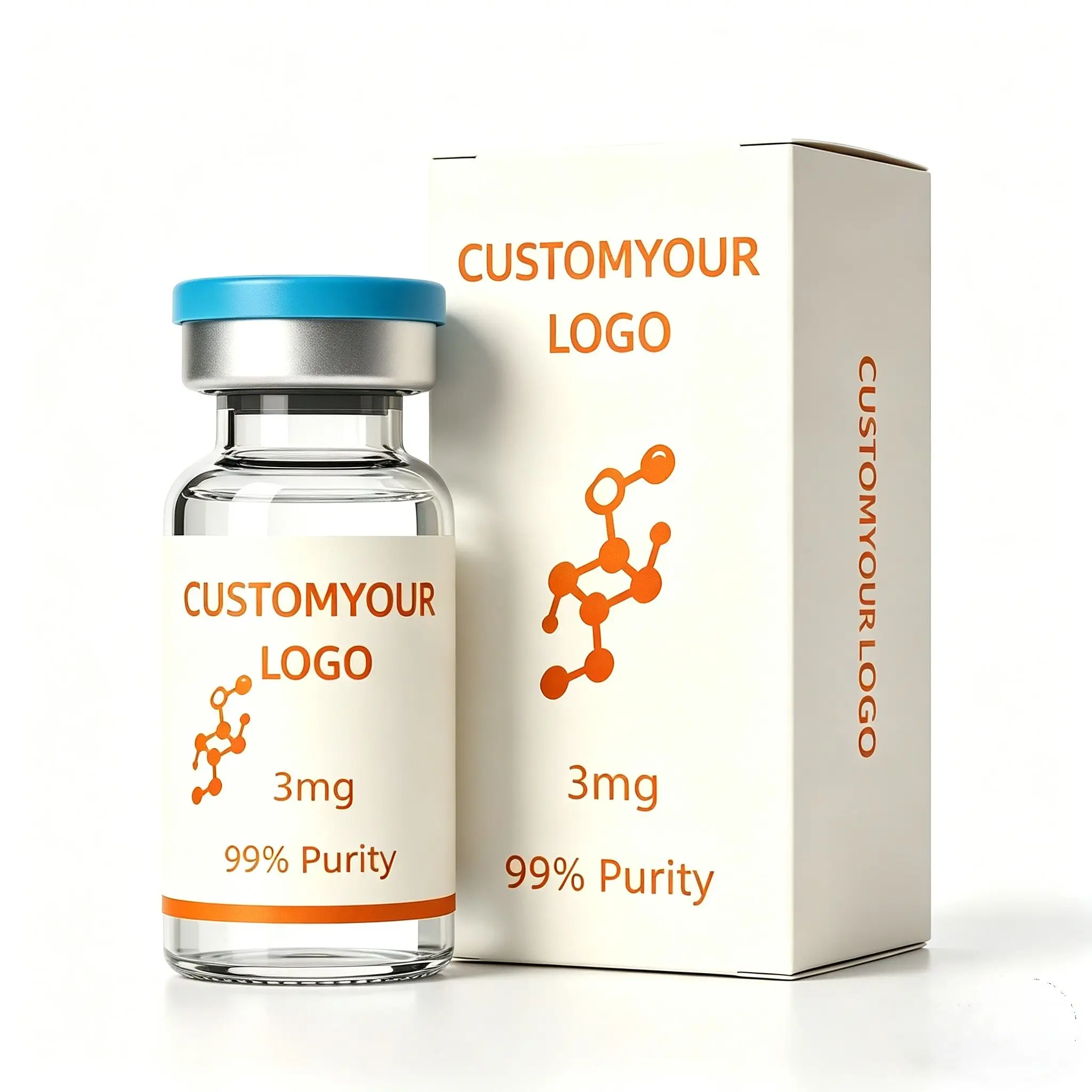 

Custom Moisture-Proof Glass Vial Stickers & Boxes 3ml 10ml, Strong Labels for Skin Care Products