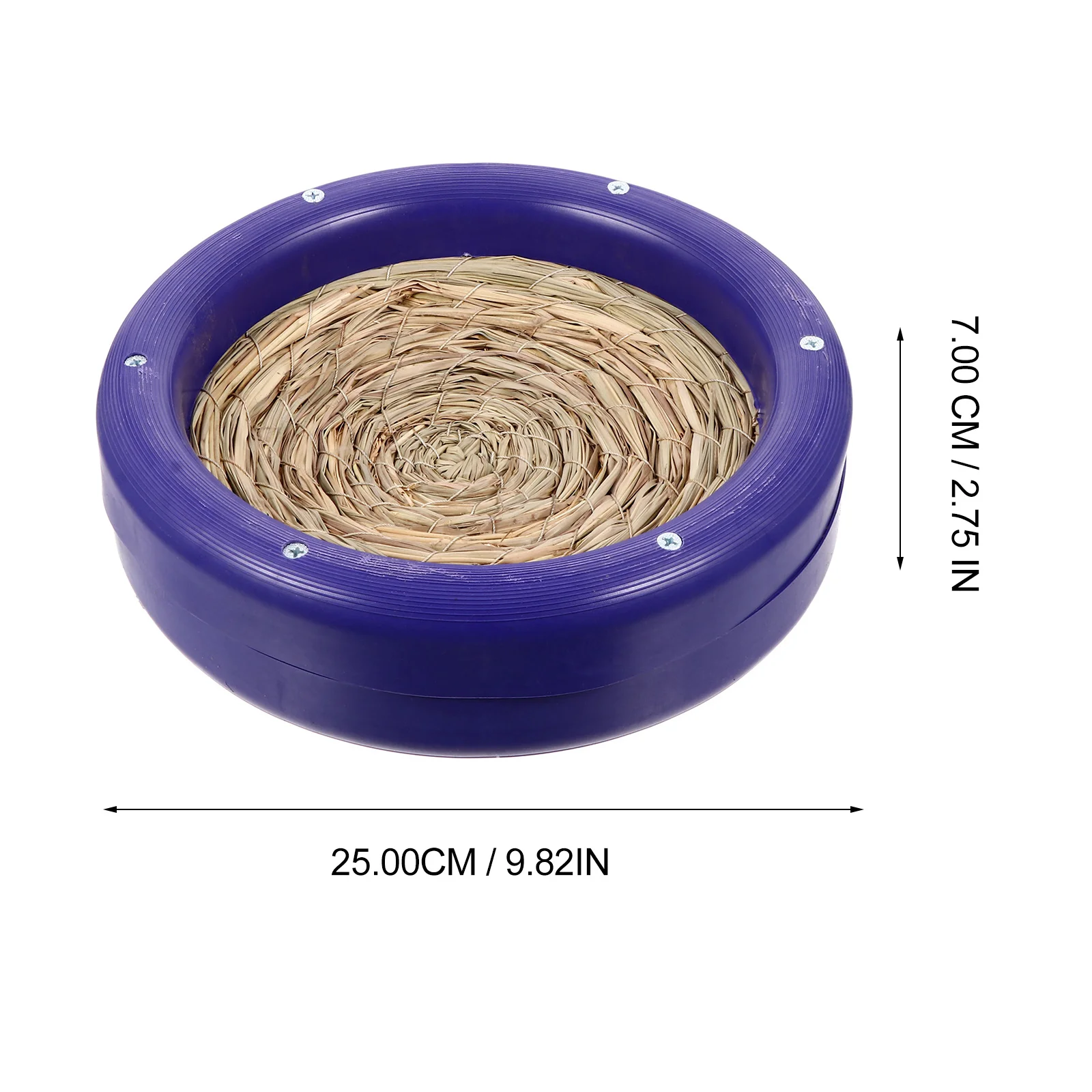 

Hand Woven Grass Pet Birds Nest Pigeon Mat Comfortable Natural Design Bird Cage Accessories Bird Nest Pigeon Accessories