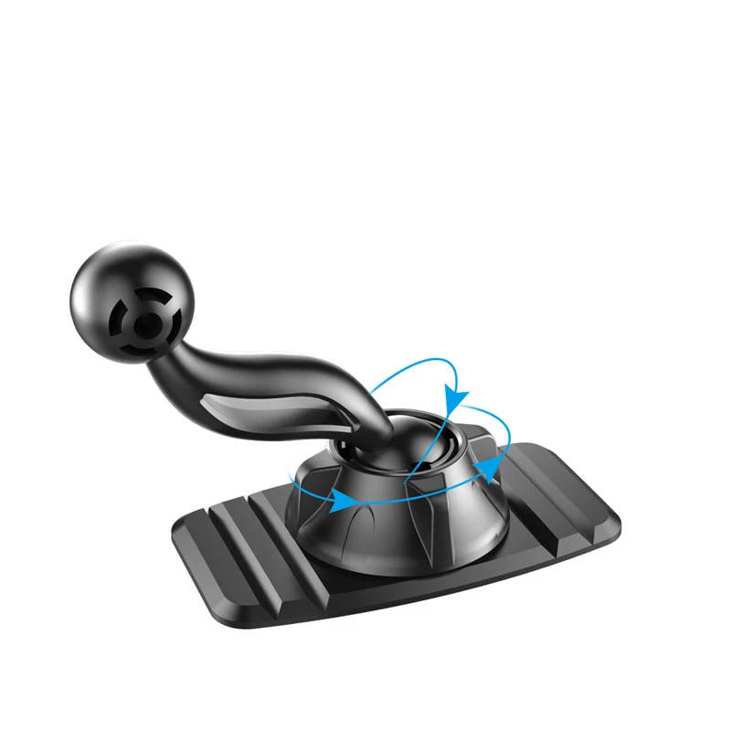 Đa Năng 17Mm Bóng Tiêu Chuẩn Xe Núi Ajustable Bảng Điều Khiển Giá Đỡ Dán Miếng Dán Từ Tính Di Động Điện Thoại Đế Sạc Không Dây