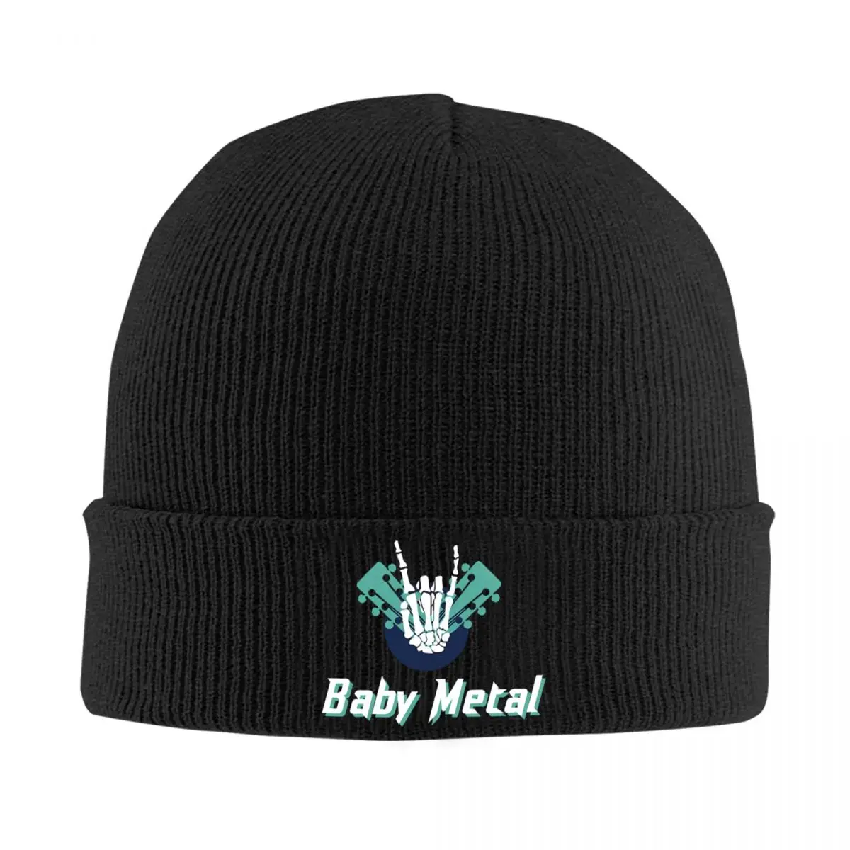 Baby Metal Knitted Hat Women's Men's Beanies Autumn Winter Hats Acrylic Heavy Metal Music Rock Warm Cap