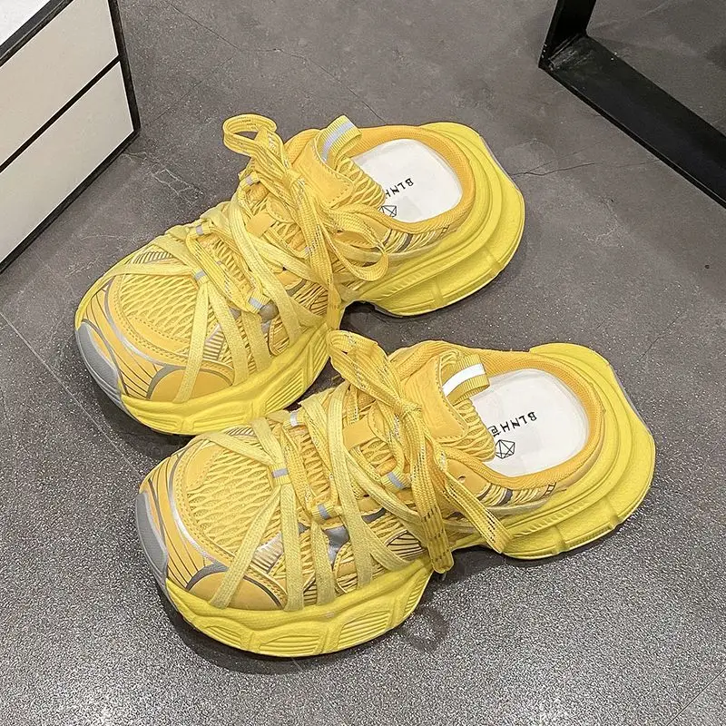 

2026 New Thick-soled Bag Head Women's Mesh Breathable Casual Sports Versatile and Comfortable Thick Bottom Slippers