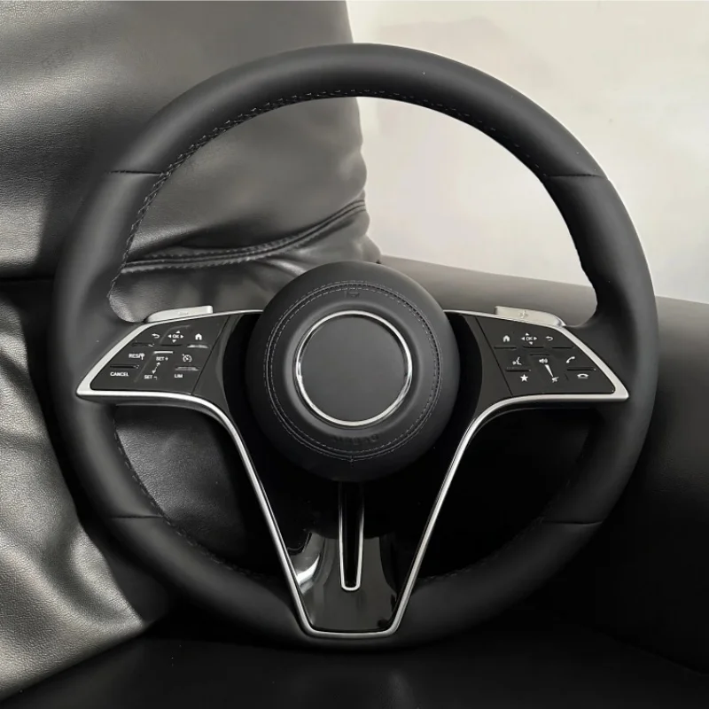 

FOR Mercedes-Benz A B C E CLA GLA CLS-Class W176 W246 W204 W212 C117 X156 W218 leather steering wheel carbon fiber steering whee