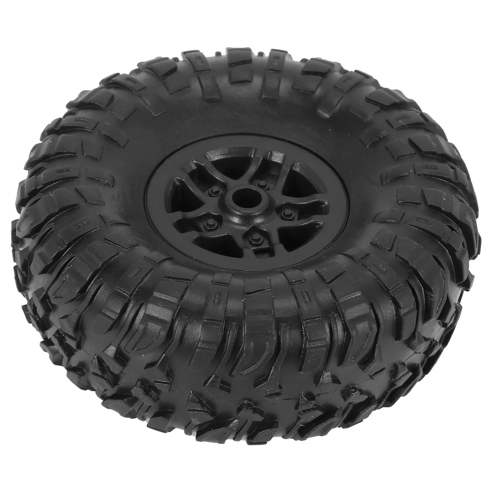 ABUM-4 Pcs RC Car Tires Wheels Rims Set For MN D90 D91 RC Car Spare Parts Crawler Car Assembled Tyre For Truck Parts & Accessori