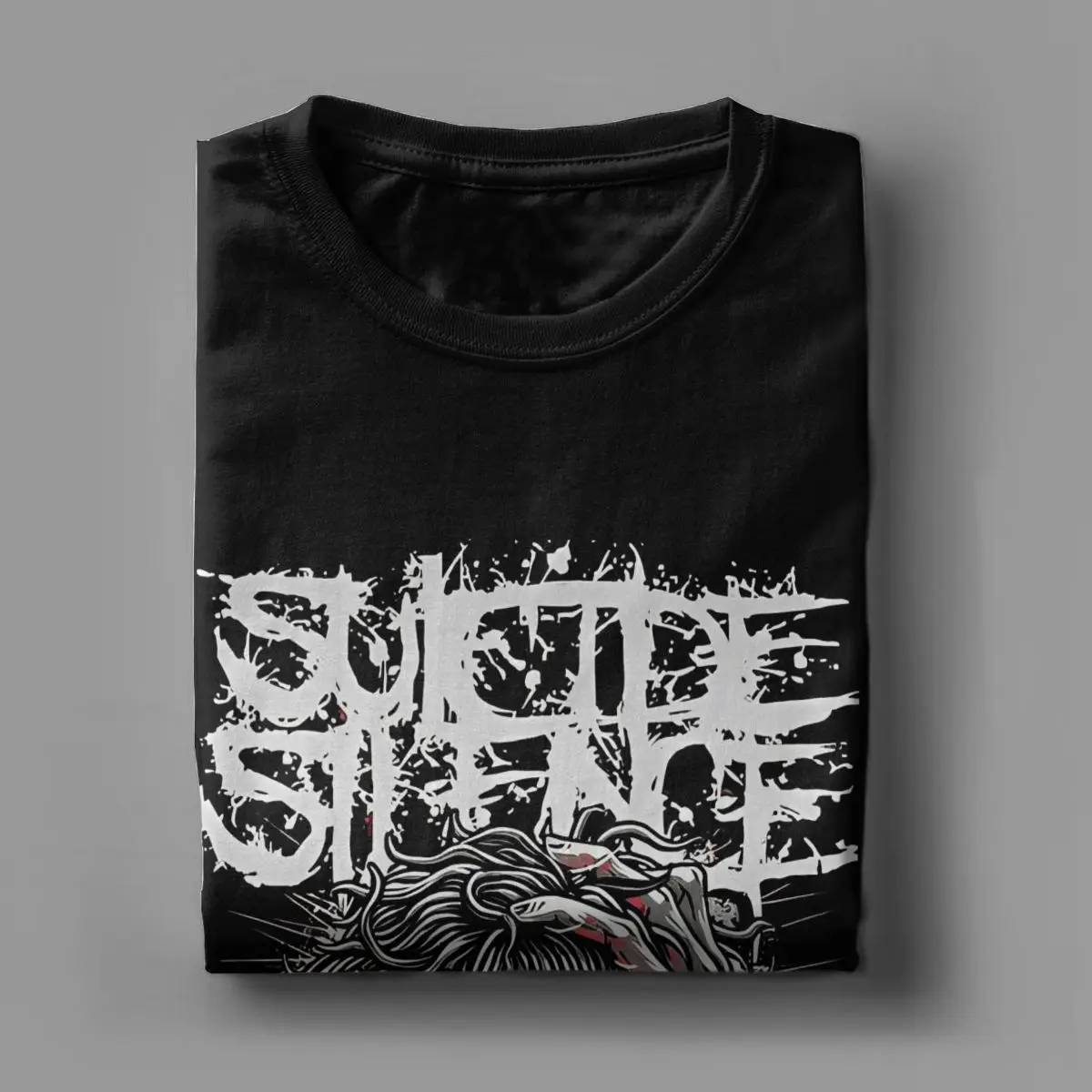 Suicide Silence Metal Music Rock Band Apparel T-Shirt Men Women Funny 100% Cotton Summer Tees