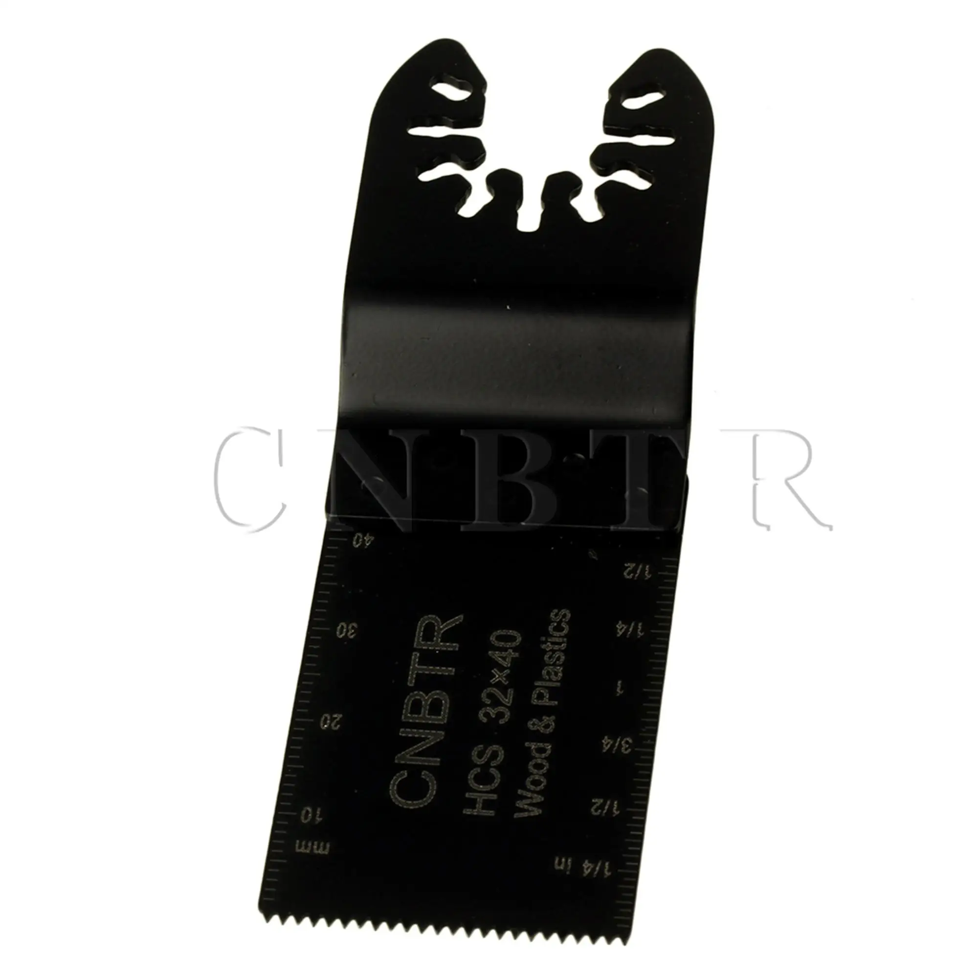 CNBTR 20 Pcs Black Metal Quick Release Oscillating Tool Accessories 88x32mm