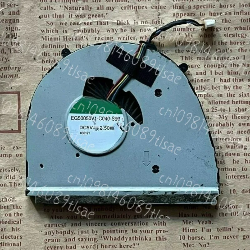 Вентилятор охлаждения 5В 2.5Вт постоянного тока EG50050V1-C040-S99 для серверов и ПК