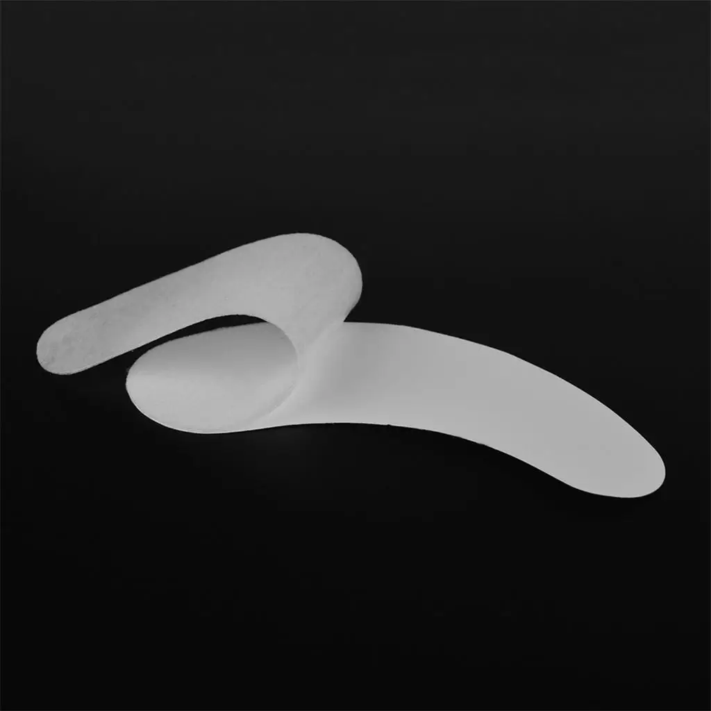 50 قطعة من وصلات الرموش غير المنسوجة تحت وسادات العين خالية من الوبر باللون الأزرق #5