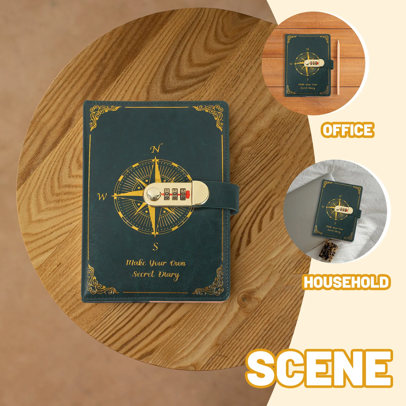 retro-lock-notebook-vintage-imitation-bound-journal-for-writing-notes-memo-inspiration-travel-business-portable-a5-diary