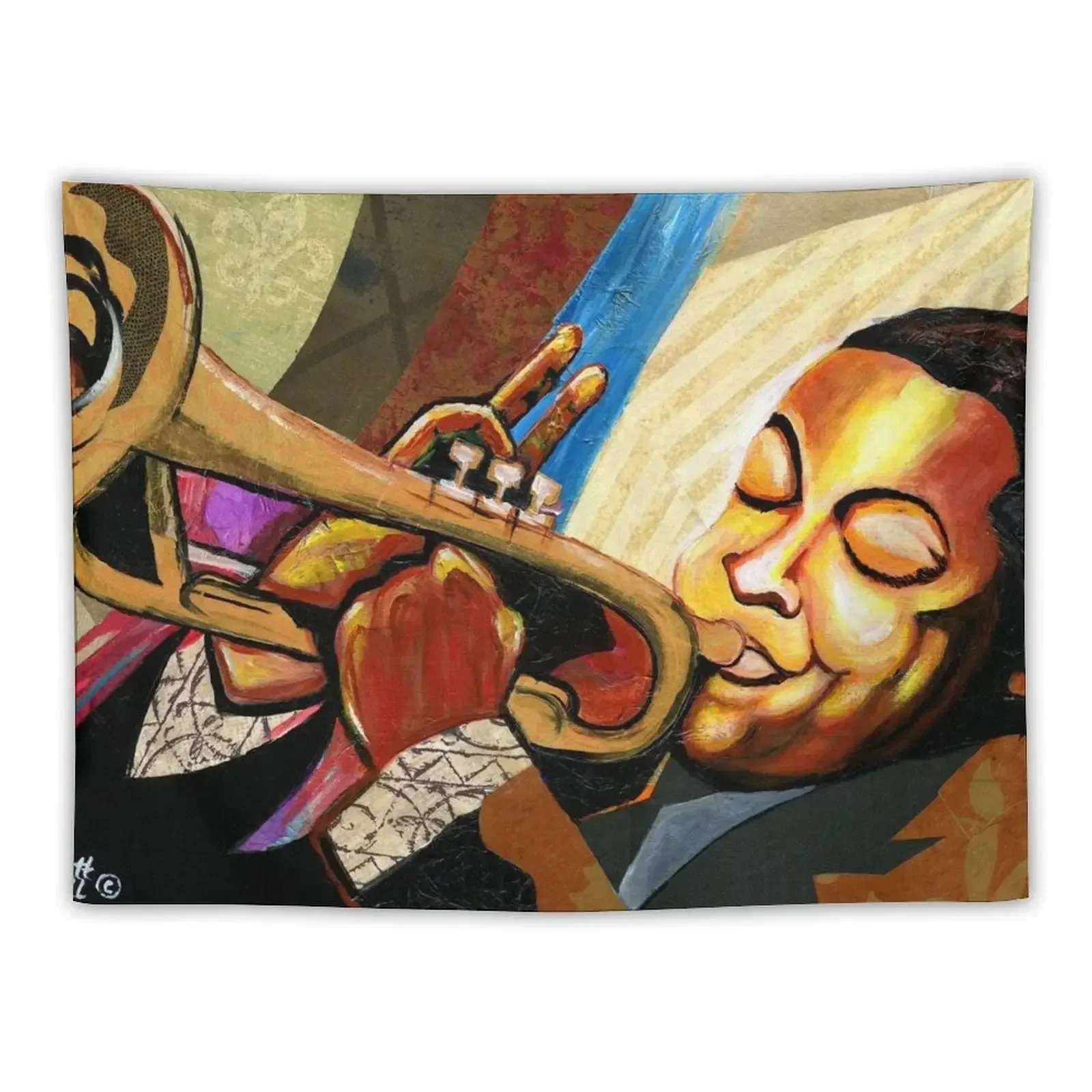 

Jazz Impresario Wynton Marsalis Tapestry Christmas Decoration Aesthetics For Room Custom Tapestry