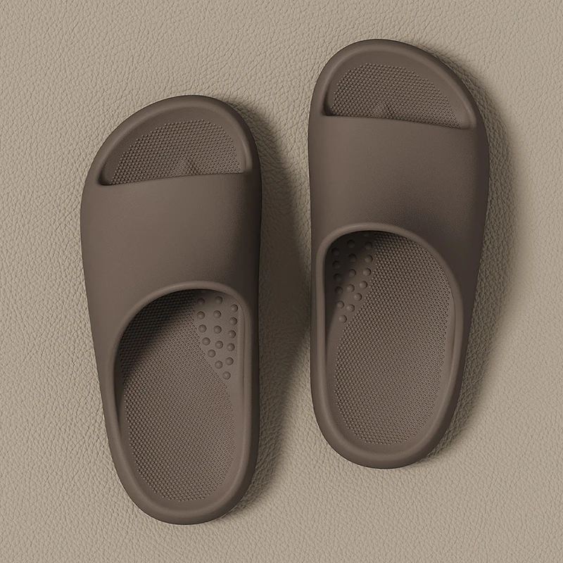 

2026 Anti Slip Bathroom Slippers Women Summer Eva Soft Sole Home Slides Woman Comfortable Couple Platform Beach Flip Flops