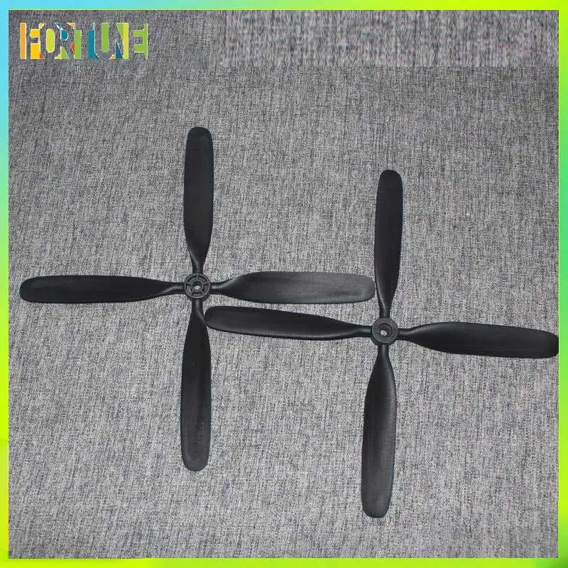 Aircraft Model Accessories - Four Bladed Propeller 4-Page Propeller Haokai Model Hookll P51 Propeller 10 Inch Propeller