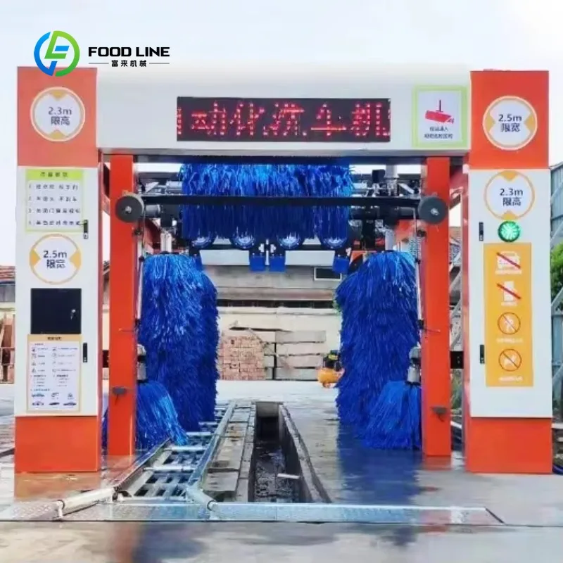 Customized Factory Direct Sell High Pressure Car Washer Machine Self Fully Automatic Tunnel Car Washing Machine