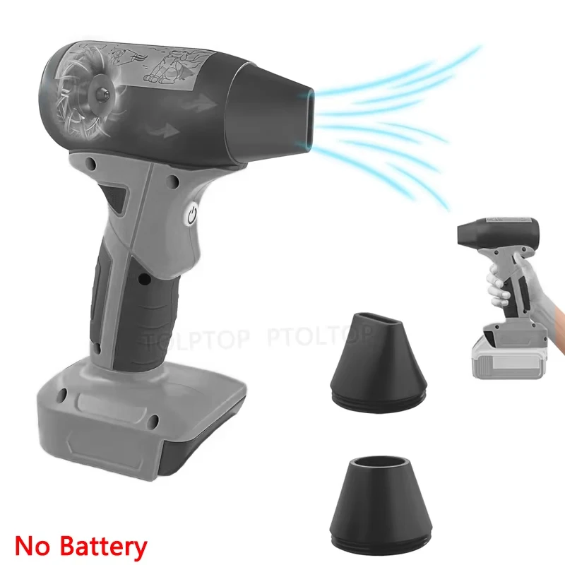 

Portable Super Jet Dry Blower 130000 RPM For Dewalt 20V Lithium Battery with 4 Adjustable Speeds Jet Fan Blower tool Cleaning