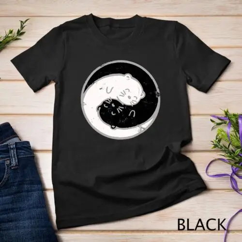 ferret ying yang - ermine lovers T-shirt Unisex T-shirt