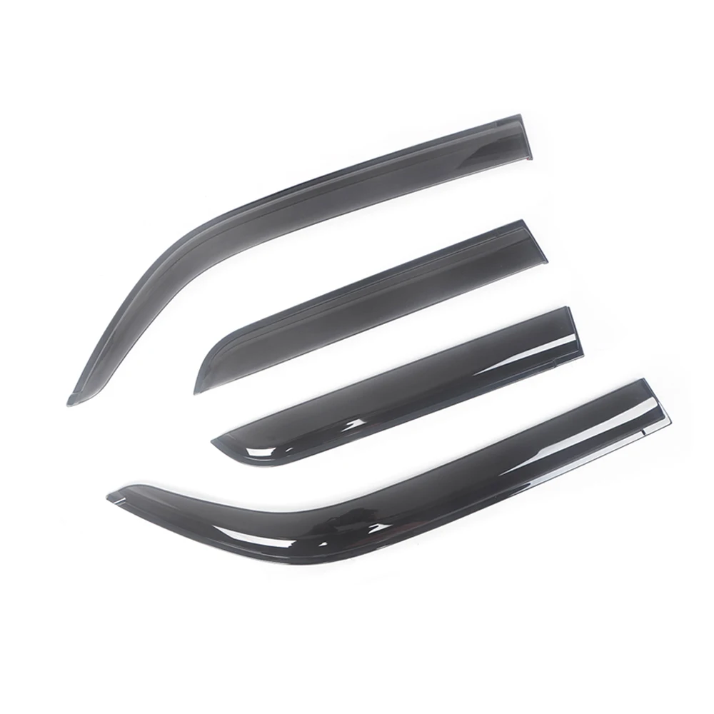 For Mercedes-Benz E-Class W210 W211 W212 1996-2021 Auto Black Tinted Car Side Window Visor Guard Vent Awning Shelters Rain Guard - Image 2