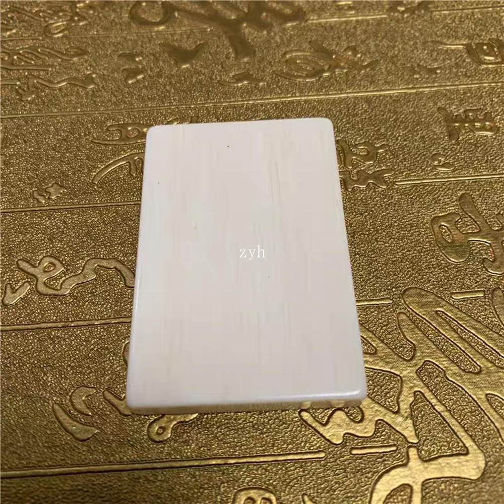

Ivory Substitute blank sheet plate material for hand carved sculpturesDIY knife handle material for furniture inlay decoration