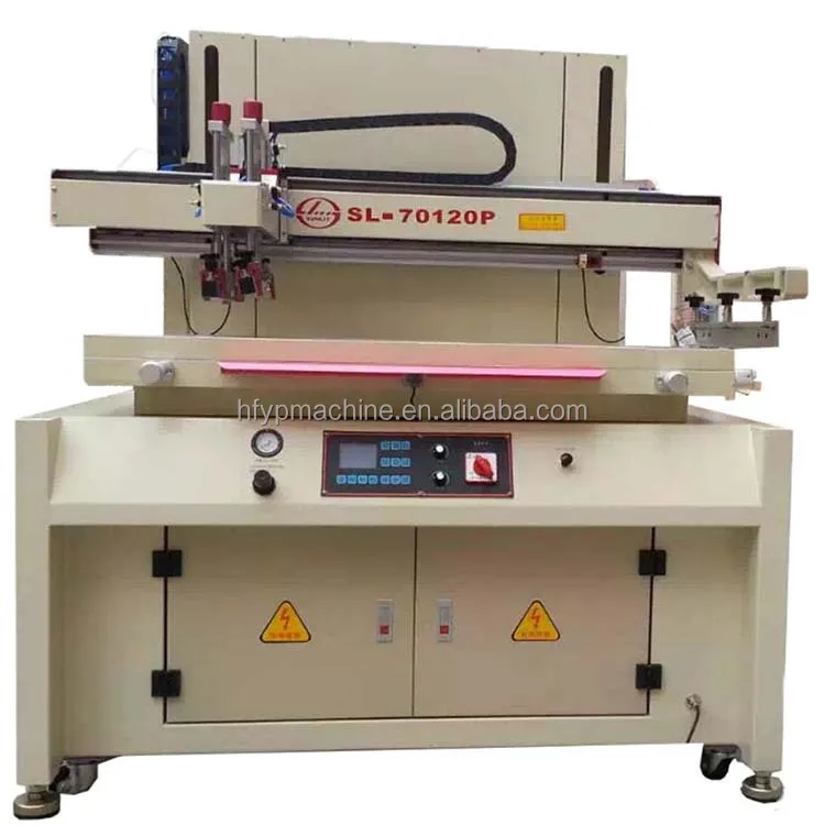 Electric Automatic Flatbed Screen Printing Machine for Kraft Paper Plastic PP Woven Bags PVC Film & Any Material-Monochrome