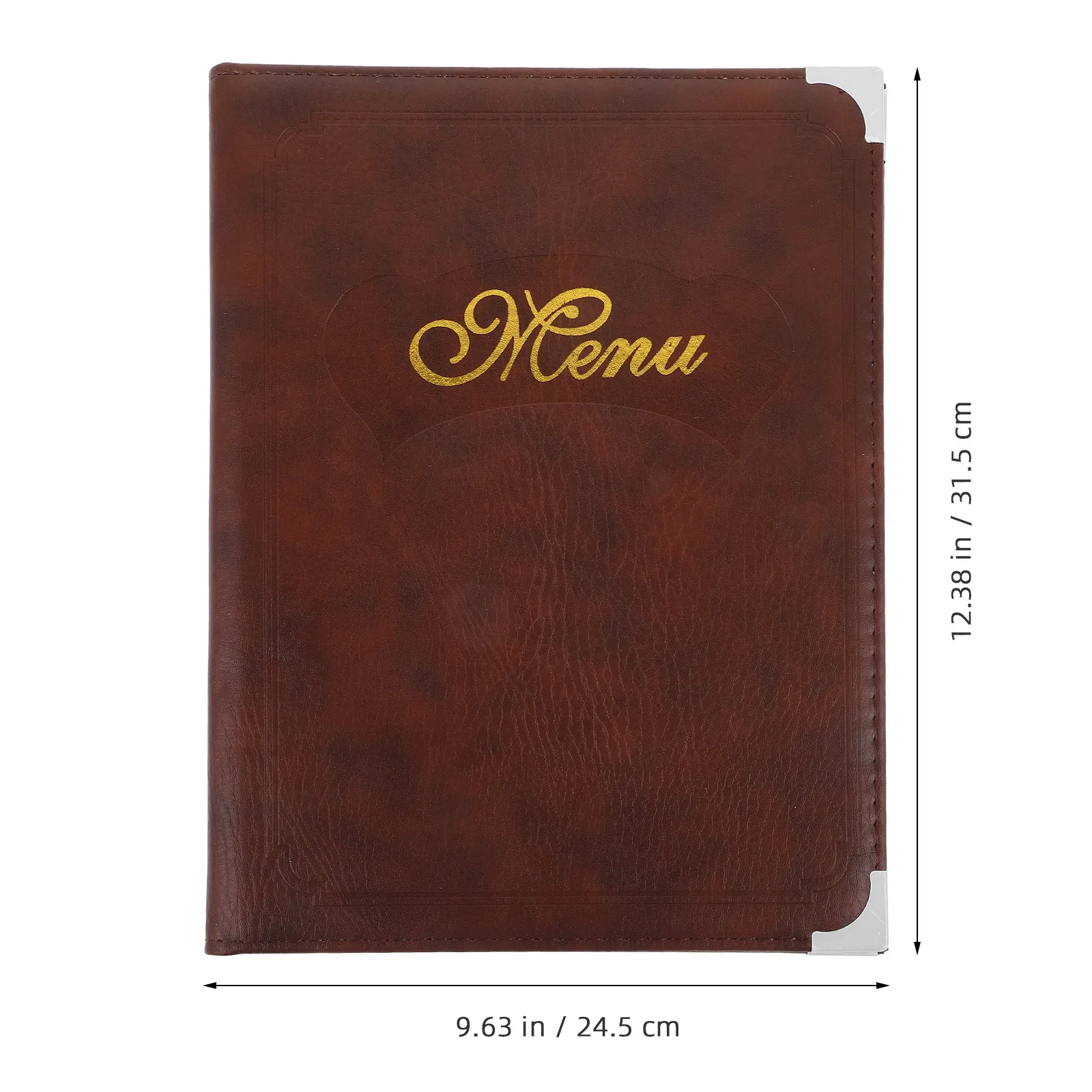 Menu Book Restaurant Sturdy Material Elegant Modern Design Simple Multi-Functional Menu Folder for Hotel Bar Restaurant Use