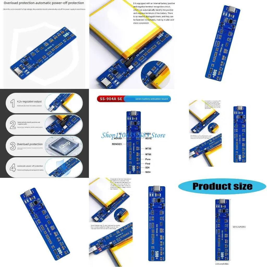 

Y6GD Dead Battery Reactivator Manual Restoration Emergency Power Reactivation Device With Overheat Prevention Technology