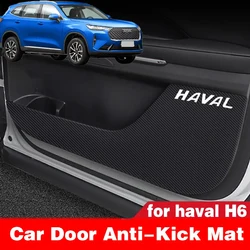 Car Door Anti-dirty Anti-kick Mat Pad Cushion Sticker Garnish Decoration Car-styling For Haval H6 2021 2022 Accessories