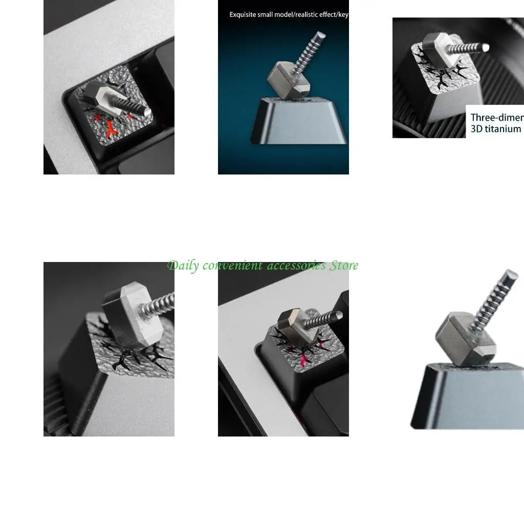 

97QB Cool Personality Keycap Accessories Multicolor Holyoops для крышки ключей