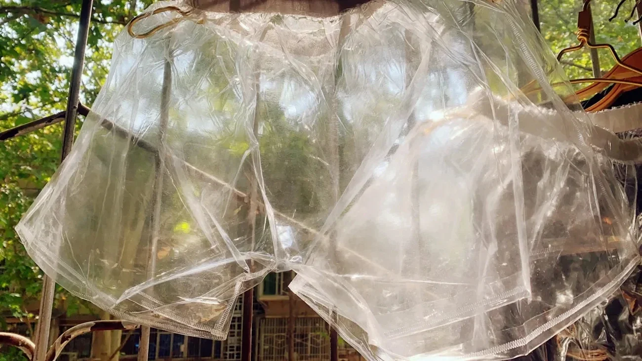 Водонепроницаемые прозрачные шорты из ПВХ с принтом снежинок Porcha, эластичные трусики с поясом и дождями, ABDL, танцевальный костюм для живого шоу