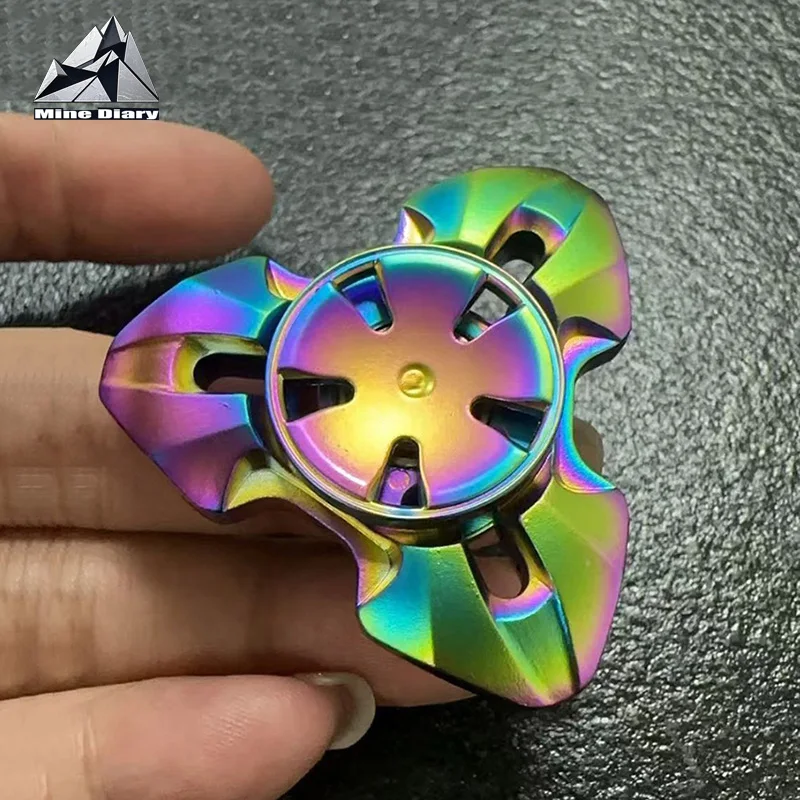 edc-メカニカルメタルフィジェットスライダー回転指先ジャイロスコープ-adhd-ツール大人のストレス解消とリラクゼーションおもちゃギフト